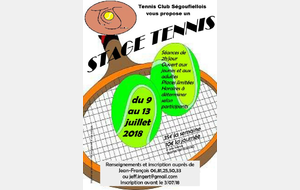 Stage tennis