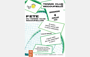 Les photos de la Fête du tennis de Ségoufielle du 4 juillet ! 