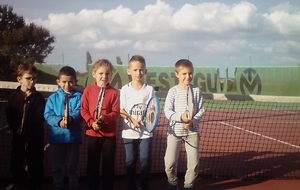 Groupe du mardi 17h30 : Baptiste, Louka, Diego, Mathys, Titouan (absent: Ethan)